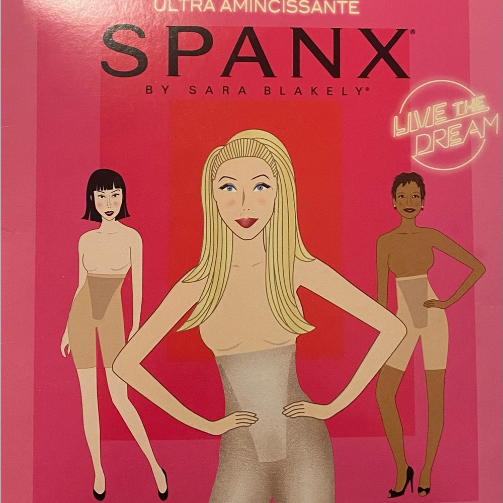 Spanx - Super Higher Power Shorts - Black. Size F. Opened. Has original package.